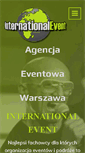 Mobile Screenshot of internationalevent.pl
