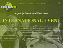 Tablet Screenshot of internationalevent.pl